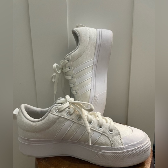 Adidas Bravada 2.0 Platform Sneakers Shoes Sz. 8.5 Womens - Picture 9 of 11